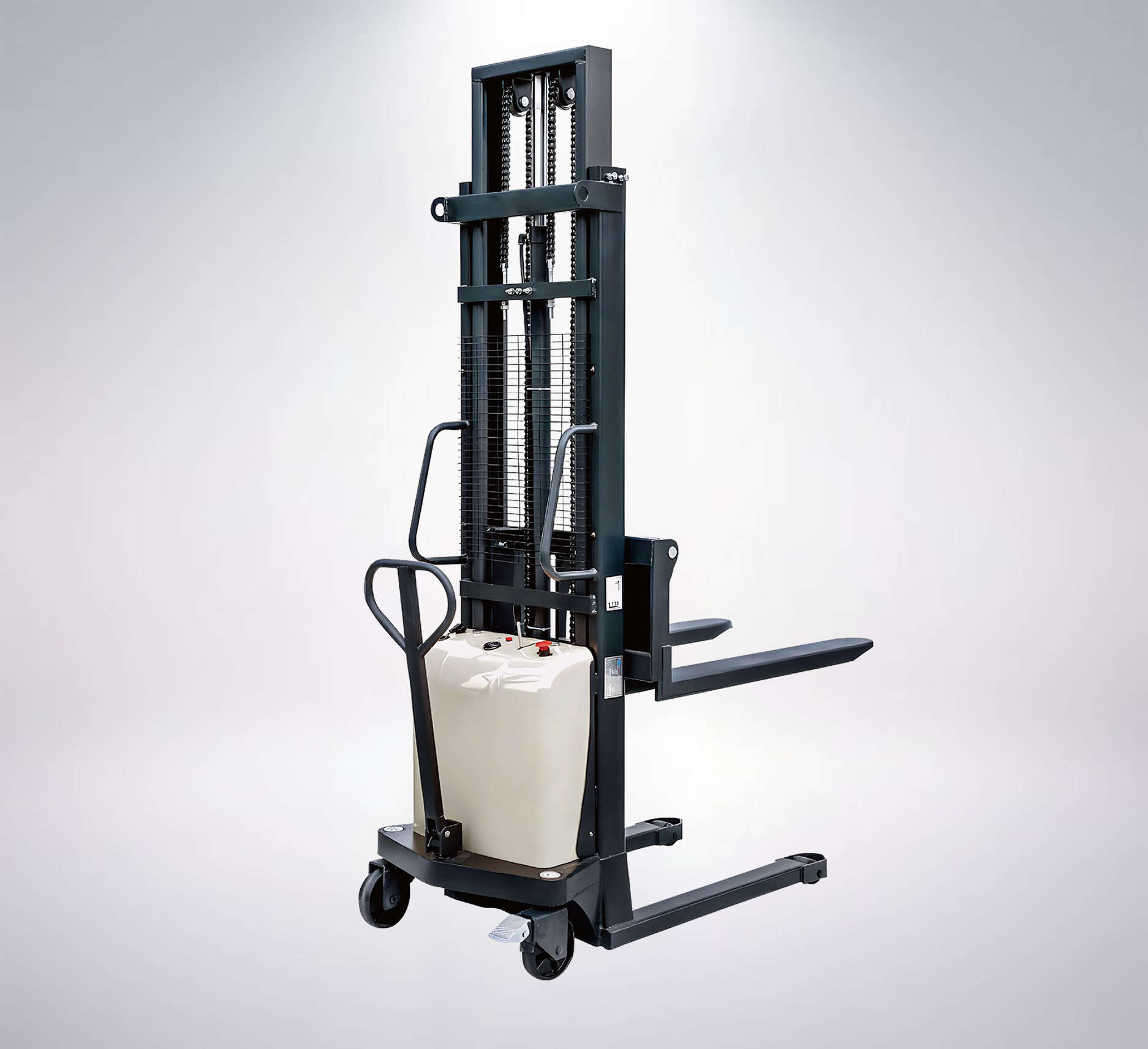 Semi-electric Pallet Stacker